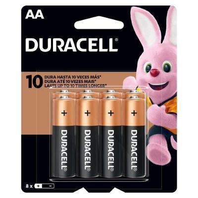 Pilha Duracell Alcalina 1 5v Aa Mn1500 Com 8