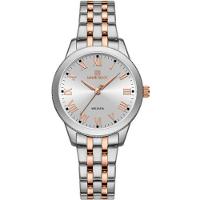 Relógio De Pulso Feminino Design Classico Simples Elegance Rose - 1