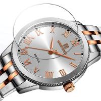 Relógio De Pulso Feminino Design Classico Simples Elegance Rose