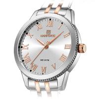 Relógio De Pulso Feminino Design Classico Simples Elegance Rose - 5