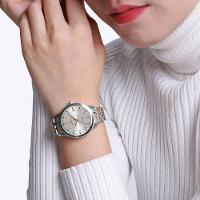 Relógio De Pulso Feminino Design Classico Simples Elegance Rose - 7