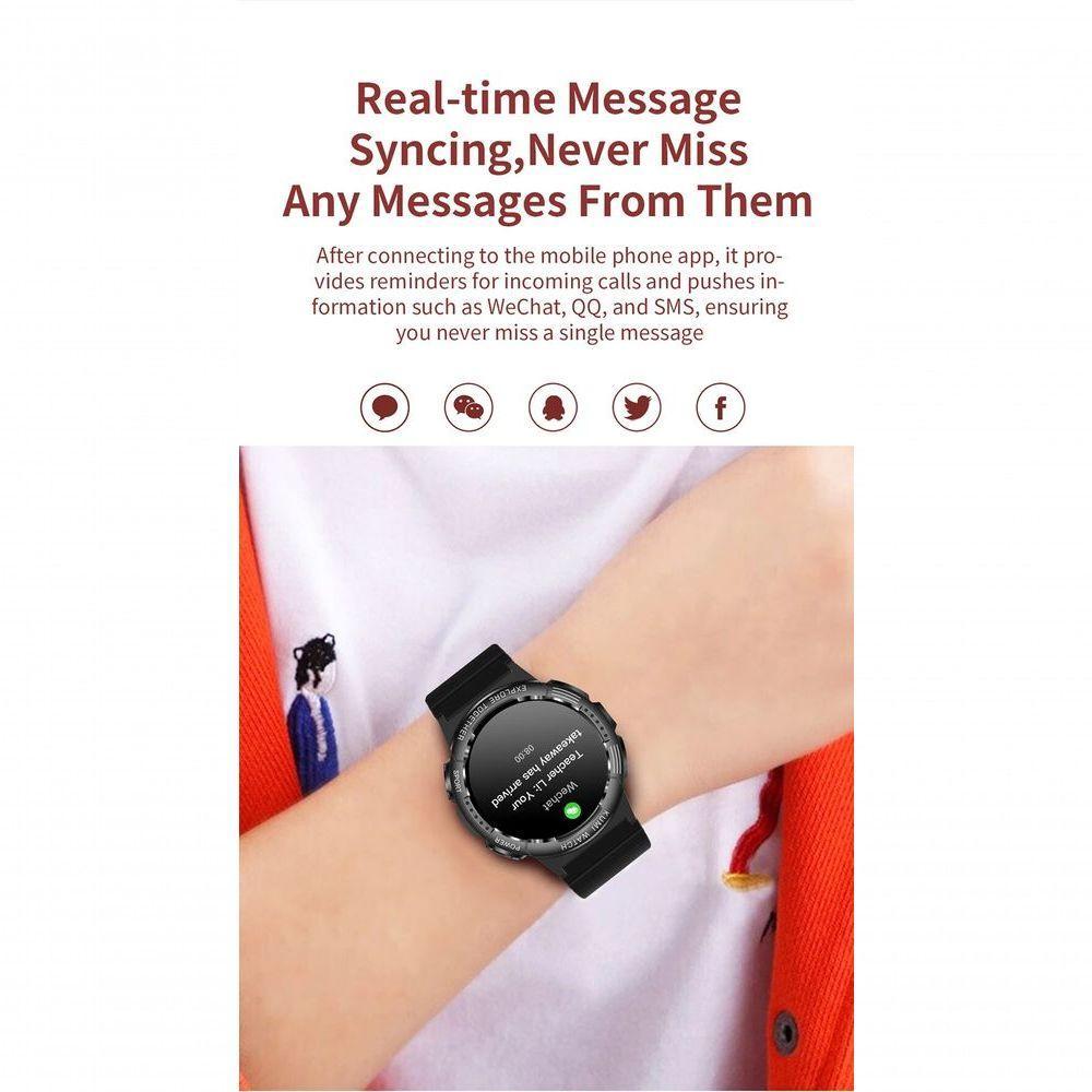 Relógio Inteligente Com Tela Amoled Chamada Bluetooth Esportivo Preto - 2