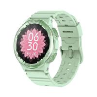 Relógio Inteligente Com Tela Amoled Chamada Bluetooth Esportivo Verde - 1