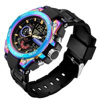 Relógio Masculino Esportivo Digital Multifuncional Azul Celeste - 2