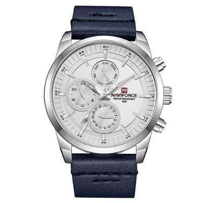 Relógio Esportivo Naviforce De Pulso Quartzo Azul