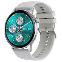 Relógio Inteligente Chamada Bluetooth Tela Amoled Hd Cinza - 1