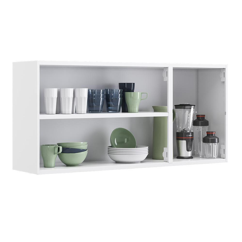 Armário De Cozinha Aéreo 3 Portas Em Aço Itatiaia New Premium Branco - 2