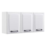 Armário De Cozinha Aéreo 3 Portas Em Aço Itatiaia New Premium Branco - 1