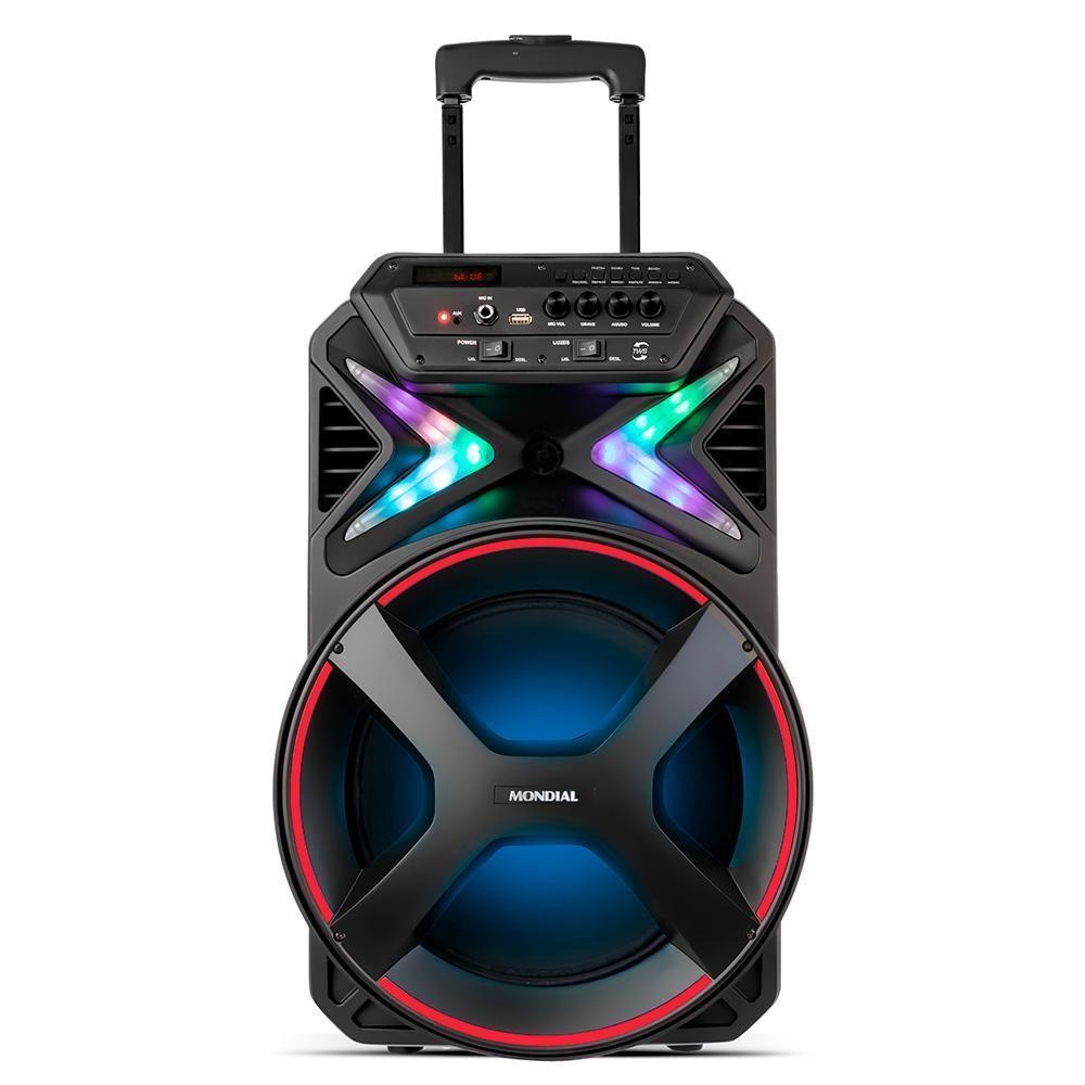 Caixa De Som Mondial Party Connect Lights Cm400 400w Bivolt - 1
