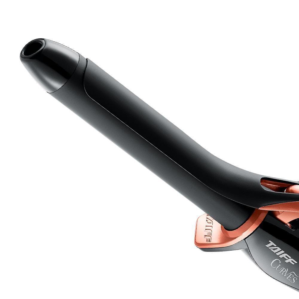 Modelador De Cachos Taiff Curves 25mm Bivolt Preto E Cobre Bivolt - 2