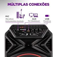 Caixa De Som Mondial Party Connect Party Plus Cm250 250w - 9