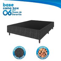 Base Box Para Colchão Casal Arezzo Umaflex 188cm X 138cm