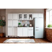 Paneleiro de Cozinha Evidence 7038 c/ 6 Portas 80cm Branco - Bertolini - 2