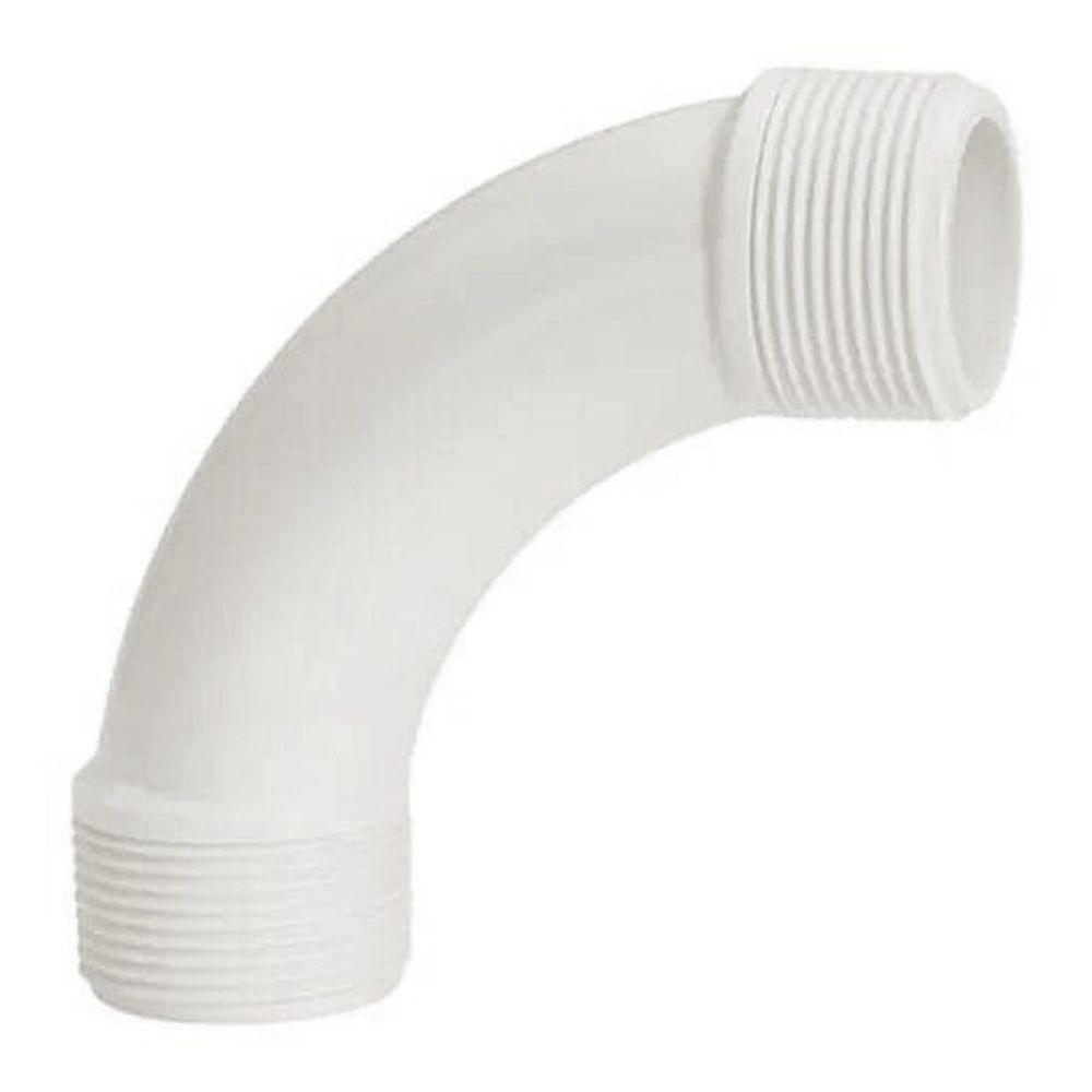 Curva Com Rosca 90° Branca Amanco Irrigação Tamanho 1" - 1