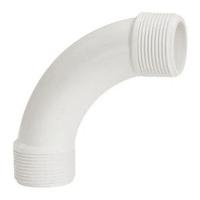 Curva Com Rosca 90° Branca Amanco Irrigação Tamanho 1-2" - 1