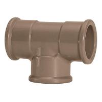 Te Soldavel Dn 20, 25, 32mm Marrom Fortlev Kit 5unid Tamanho 32 Mm - 1