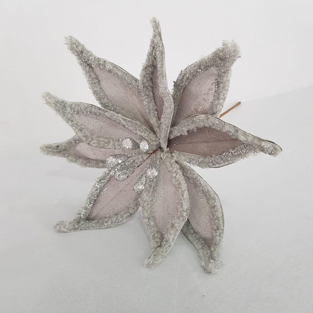 Flor Artificial Pelucia 30cm - 6