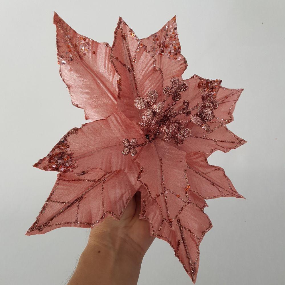 Flor Artificial Natal 30cm - 4