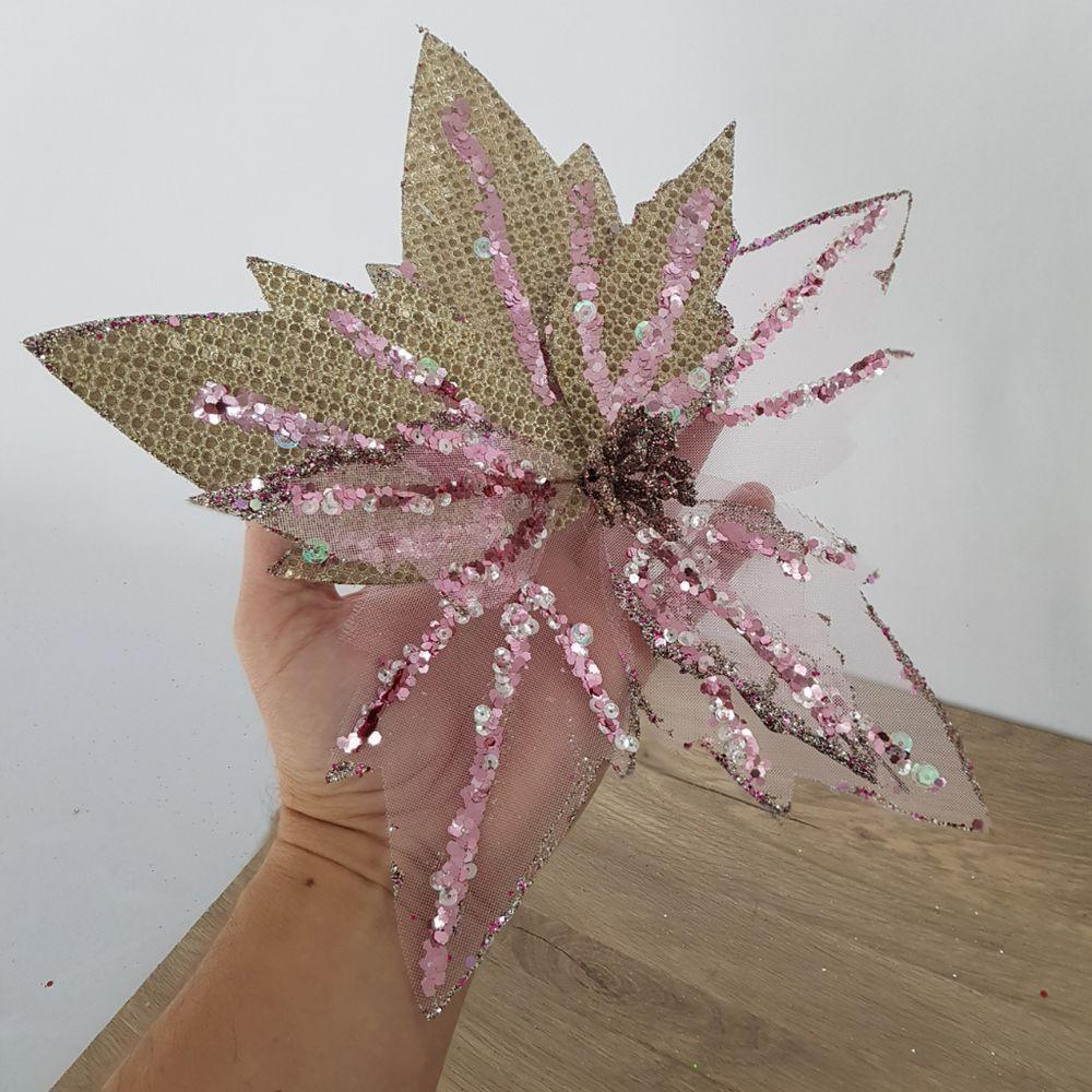 Flor Artificial Tule 30cm - 3