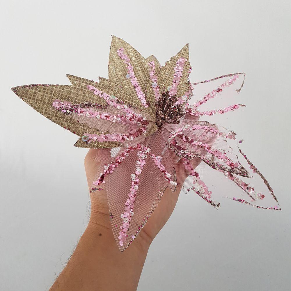 Flor Artificial Tule 30cm - 6