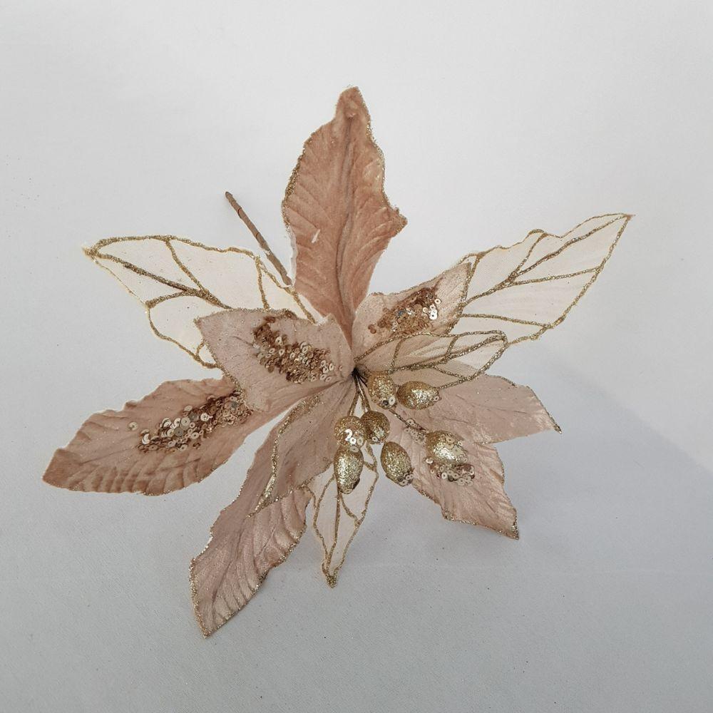 Flor Artificial Natal 30cm - 3