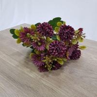 Flor Artificial Buquê Margaridas Com Cravo 30cm - 5