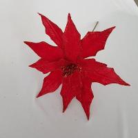 Flor Artificial Natal Vermelha 32cm - 3