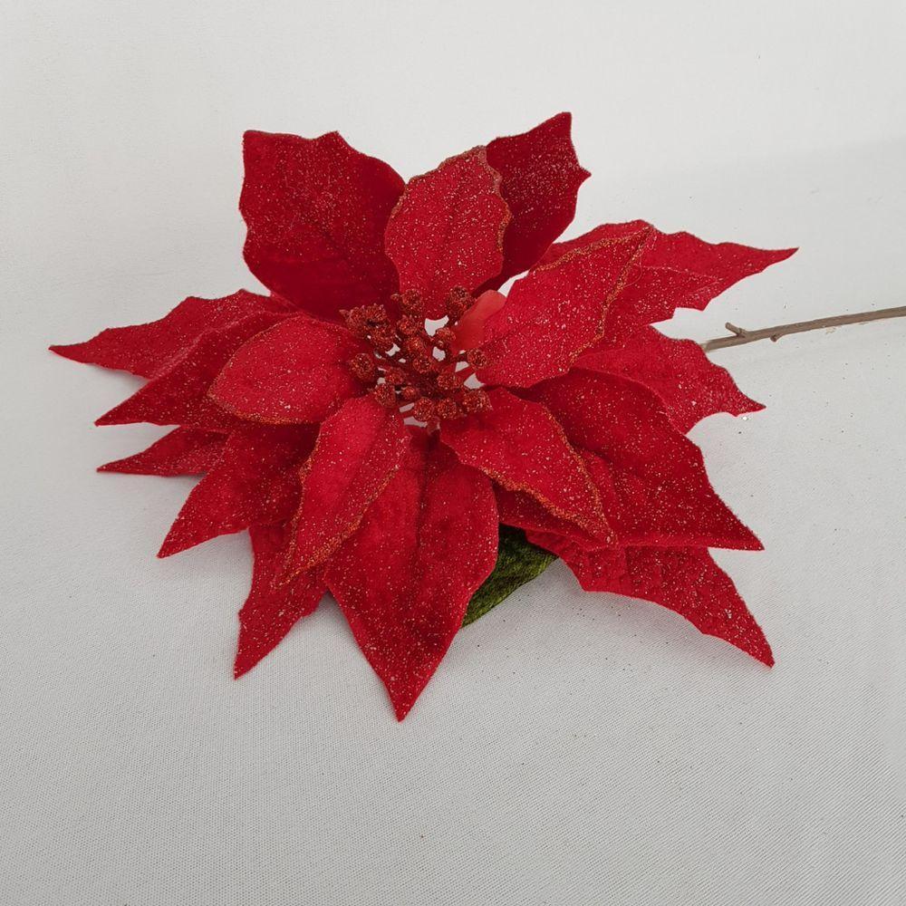 Flor Artificial Natal 25cm - 2