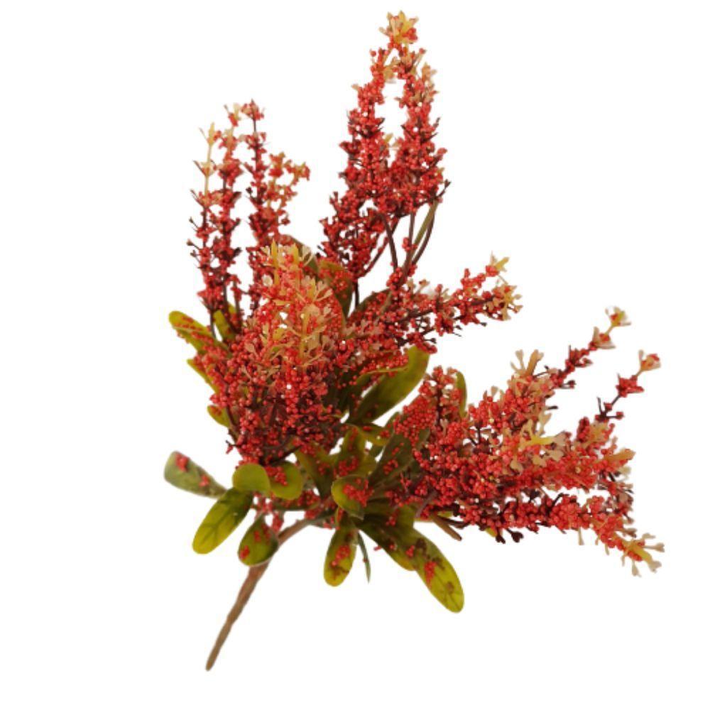 Flor Artificial Ramalhete 5 Ramos 32cm - 1