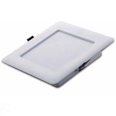 Plafon Led Tramontina Quadrado De Embutir Slim 480 Lm 6 W Bivolt 3000 K Luz Amarela Tramontina