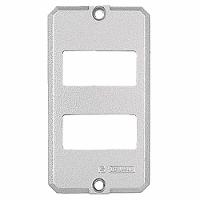 Tampa Para Condulete 1-2" E 3-4" Com 2 Postos Afastados Tramontina - 1