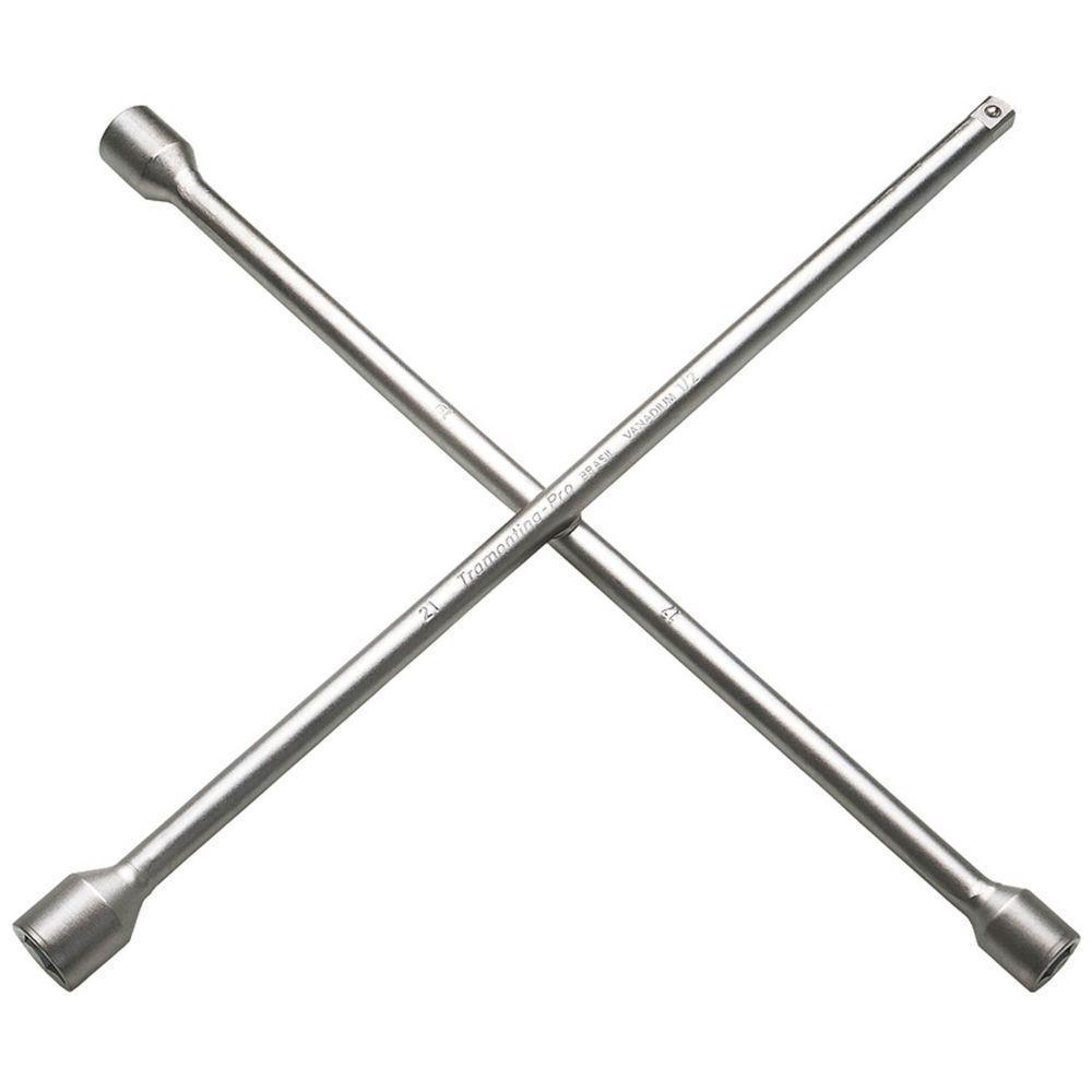 Chave De Roda Cruz Com Encaixe De 1/2" 17x19x21 Mm Tramontina Pro Tramontina - 1