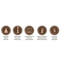 Jogo De Facas Tramontina Polywood Com Lâminas Em Aço Inox E Cabos De Madeira Tramontina - 2