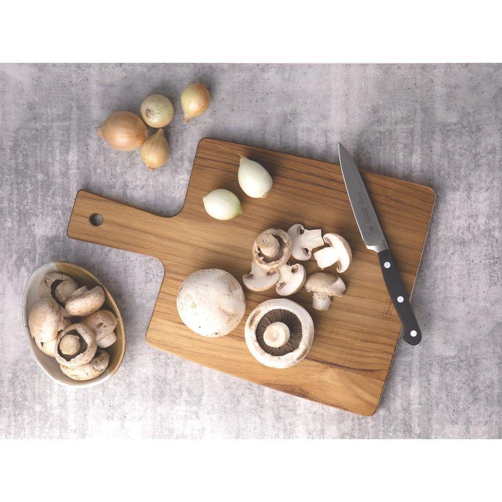 Fsc Tábua Retangular Tramontina Kitchen Em Madeira Teca Com Cabo 40x27 Cm Tramontina - 3