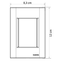 Cj Interruptor E Duas Tomadas 10a E 20a Giz Rosa Tramontina Completo Pronto Tramontina - 3