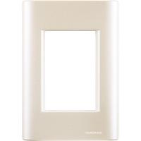 Cj Interruptor Paralelo + Dimmer Ajustável Giz Pérola Tramontina Completo Pronto Tramontina - 3