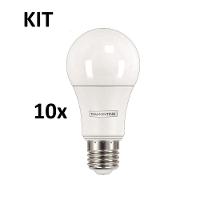 Kit 10 Lâmpadas Led Tramontina Bulbo Base E27 15 W 1311lm Lúmenes Bivolt 6500 K Luz Branca 15w - 2