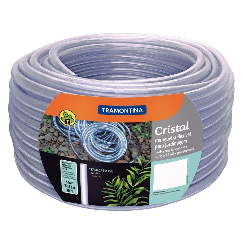 Mangueira Cristal Tramontina Em Pvc 1 Camada 50 M Tramontina - 1