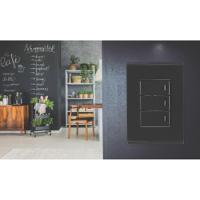 Cj Interruptor E Tomada 10a Liz Grafite Tramontina Completo Pronto Tramontina - 2