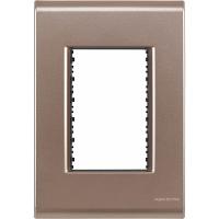 Cj Placa Dois Interruptor Duplo Liz Ouro Velho Tramontina Completo Pronto Tramontina - 2