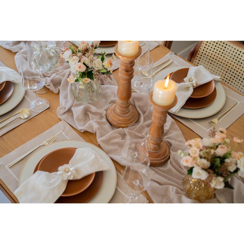 Jogo De Jantar Em Cerâmica Unni Com 30 Peças Oxford Avelã - 5