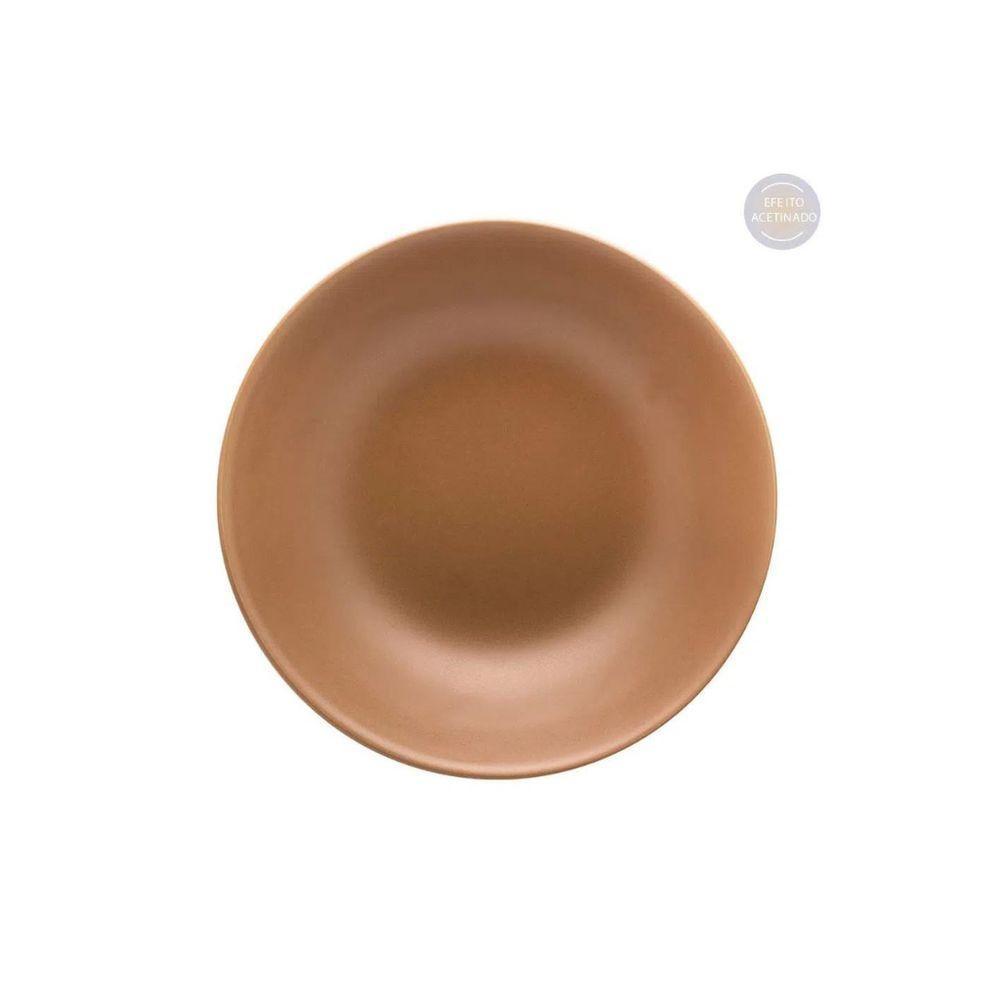 Jogo De Jantar Em Cerâmica Unni Com 30 Peças Oxford Avelã - 6