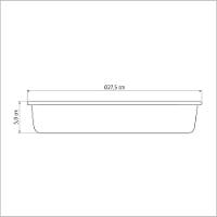 Assadeira Redonda Alumínio Com Revestimento Antiaderente Starflon T1 Grafite 26 Cm 2,4 L Tramontina - 5