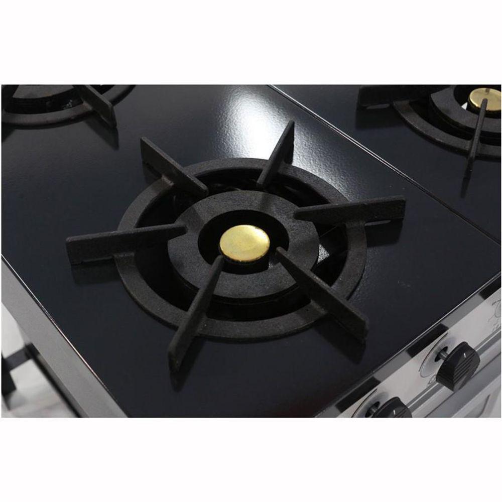 Fogão Industrial Gás Baixa Pressão Bravo 6 Bocas Br6b Venâncio - 2