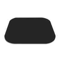 Prato Giratório Centro De Mesa Tampo Tábua Para Mesa 50 Cm - Preto Laca - 1