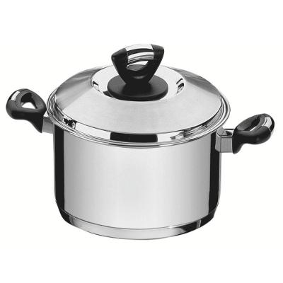 Caçarola Funda Solar Baquelite 28 Cm 8,4 L Em Aço Inox