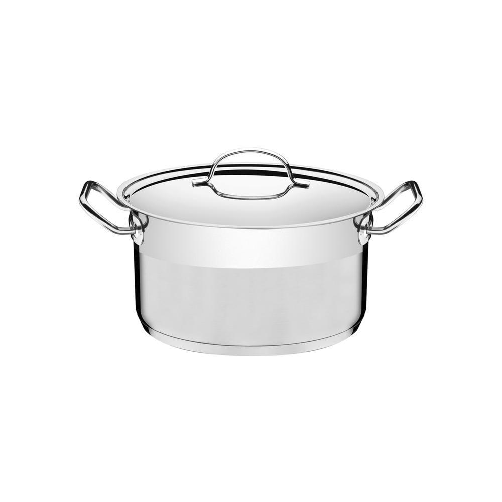 Caçarola Funda Inox Fundo Triplo 20cm 3,6 L - 2