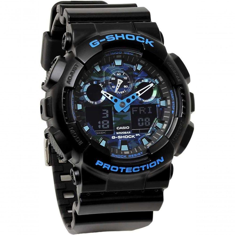 Relógio Casio G-shock Ga-100cb-1adr Preto Masculino - 4