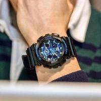 Relógio Casio G-shock Ga-100cb-1adr Preto Masculino - 5