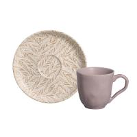 Conjunto De Xícara De Cafezinho Com Pires 06 Peças Bio Luar Porto Brasil - 10
